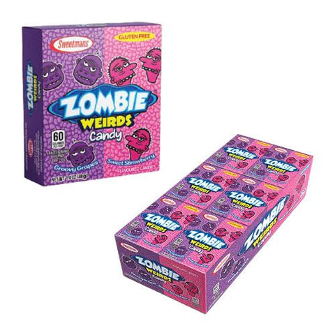 Sweetmans Zombie Weirds Grape & Strawberry