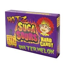 Suga Sours Hotz Sour Hard Candy Watermelon 100g