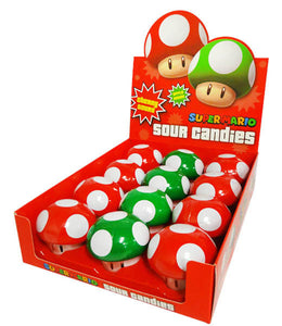 Super Mario Mushroom Sours Candies 25.5g
