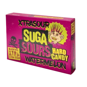 Suga Sours Xtra Sour Hard Candy Watermelon 100g