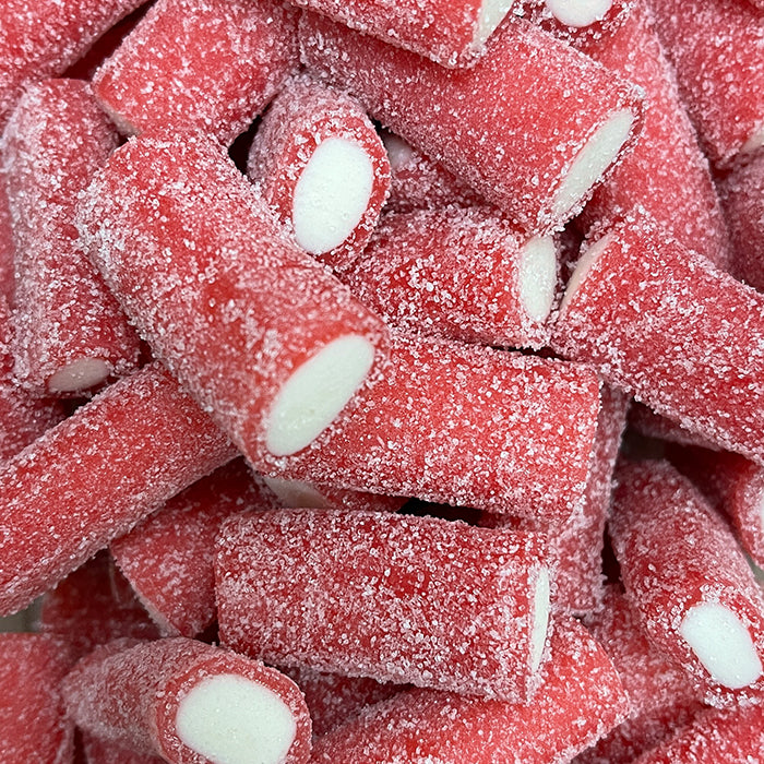Damel Mini Sour Strawberry Tubes 100g