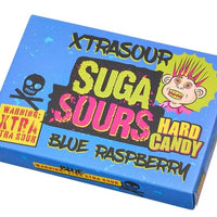 Suga Sours Xtra Sour Hard Candy Blue Raspberry 100g
