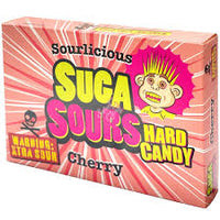 Suga Sours Hard Candy Cherry 100g