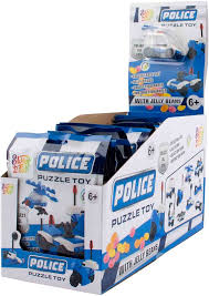Police Puzzle Toy with Jelly Beans 5g