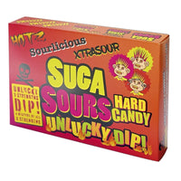 Suga Sours Lucky Dip Hard Candy Cherry 100g