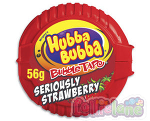 Hubba Bubba Bubble Tape Strawberry 56g