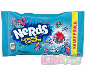 Nerds Gummy Clusters Very Berry 85g