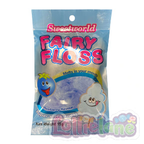 Sweetworld Fairy Floss Blueberry 15g