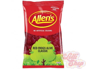 Allen's Red Frogs 100g