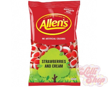 Allen's Strawberries & Cream 100g