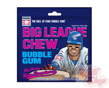 Big League Chew Blue Raspberry 60g