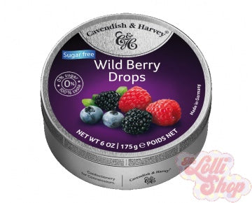 Cavendish & Harvey Sugar Free Wild Berry 175g