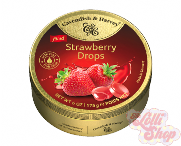Cavendish & Harvey Strawberry Drops 175g
