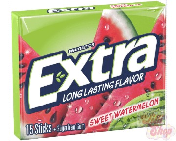 Wrigley Extra Sweet Watermelon 15 Sticks