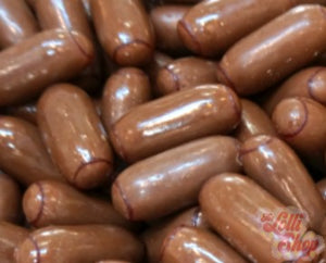 Milk Chocolate Raspberry Bullets 100g