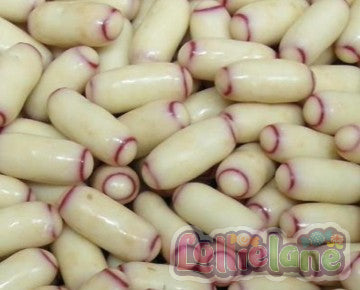 White Choc Raspberry Bullets 100g