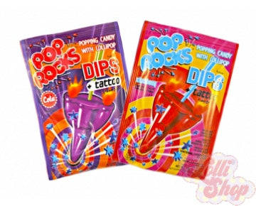 Pop Rocks Dips Cola +Tattoo 18g