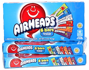 AirHeads 6 Bars Video Box 93.6g
