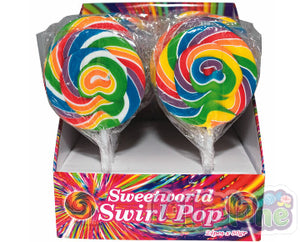 Sweetworld Swirl Pop Rainbow 80g