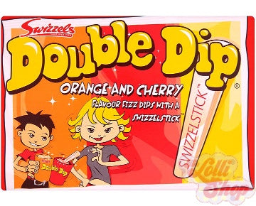 Swizzels Double Dip Orange and Cherry 19g