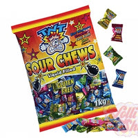 TNT Sour Chews Liquid Filled 100g