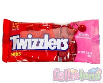 Twizzlers Nibs Cherry 63g