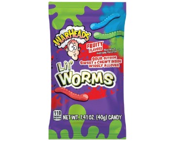 Warheads Lil Worms 40g