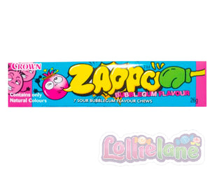 Zappo Chew Sour Bubblegum 26g